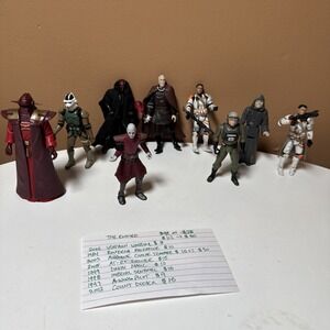 Star Wars, the Empire figures